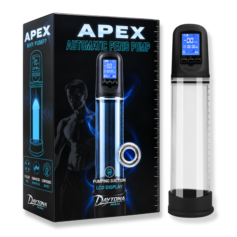 Apex Luxury USB LCD Auto-Pump Clear Daytona